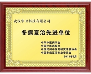 冬病夏治先進單位
